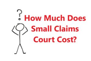 how much does small claims court cost