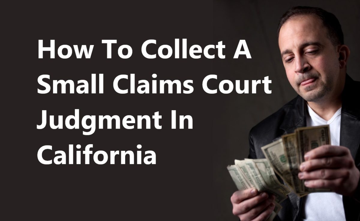 How to Serve Papers for Small Claims Court Small Claims Judgement